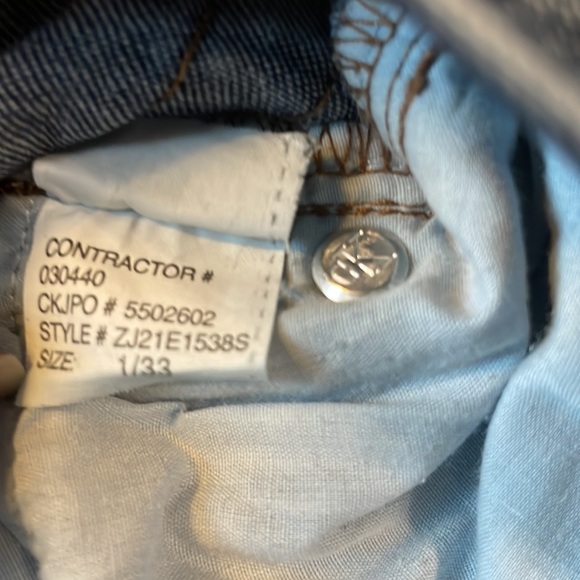 Calvin Klein high waisted flare jeans junior women’s size 1 - Picture 14 of 16